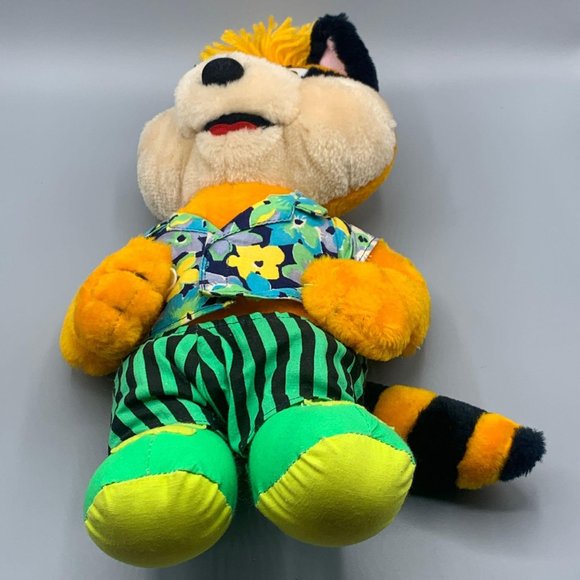 Vtg Plush Lake Buena Vista “Max” Mascot  Racoon - Picture 13 of 16